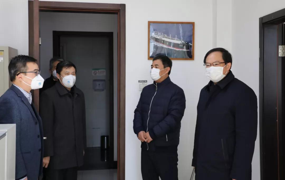 楊金成到長城電子、綜合院檢查指導疫情防控和復工復產(chǎn)工作