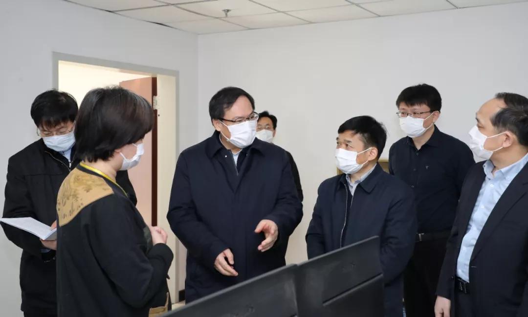 楊金成到七院、七一四所檢查指導疫情防控和復工復產工作
